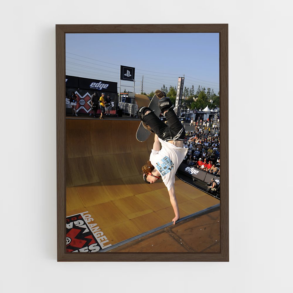 Poster Tricks en Équilibre – affiche Skateboard (vue 5)